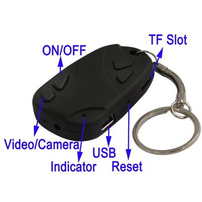 CHAVEIRO ESPIÃO FILMA C/ AUDIO E FOTOGRAFA